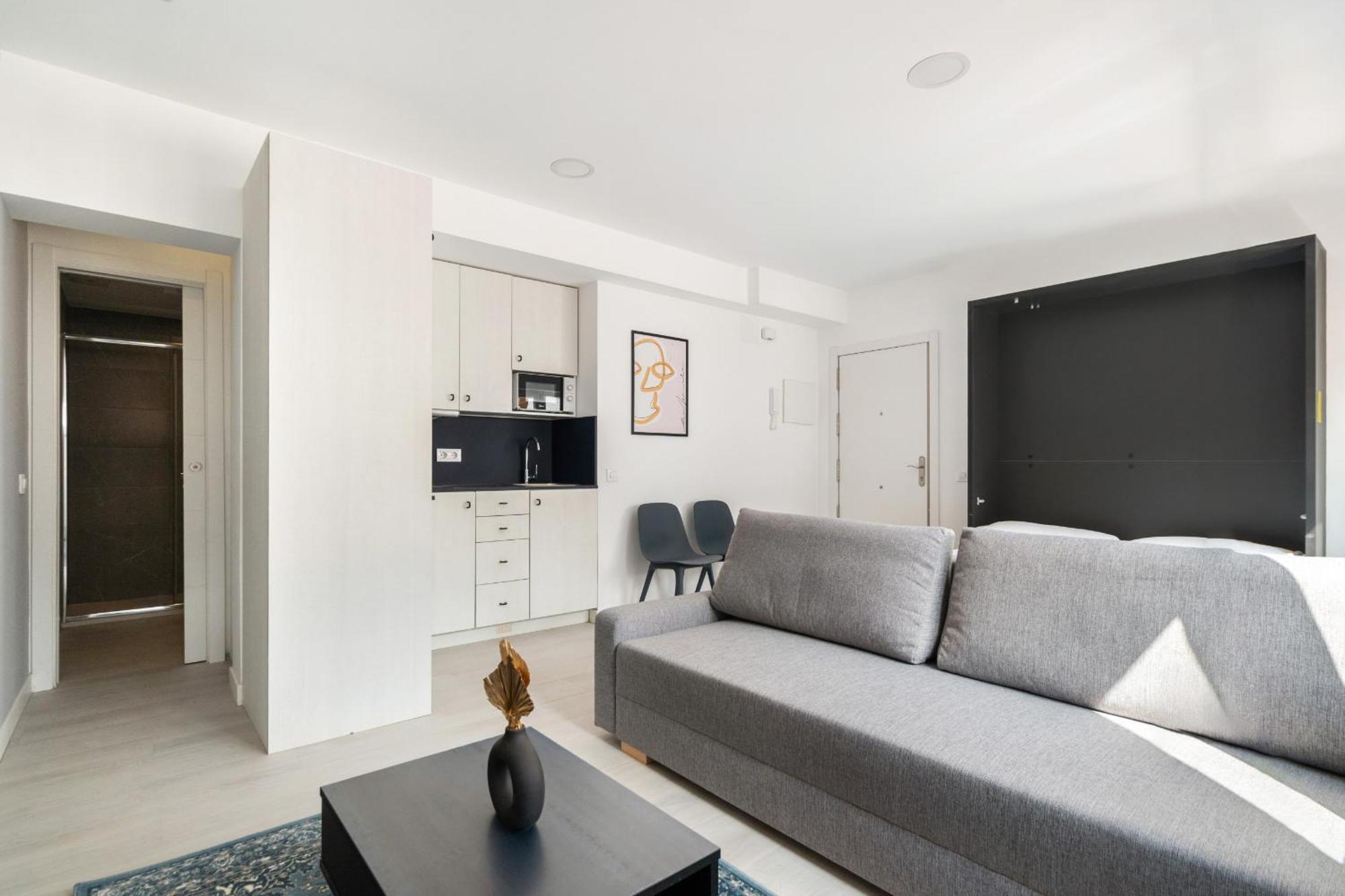 Madrid Riverside Studios Con Parking Incluido Alquiler Temporal Kültér fotó