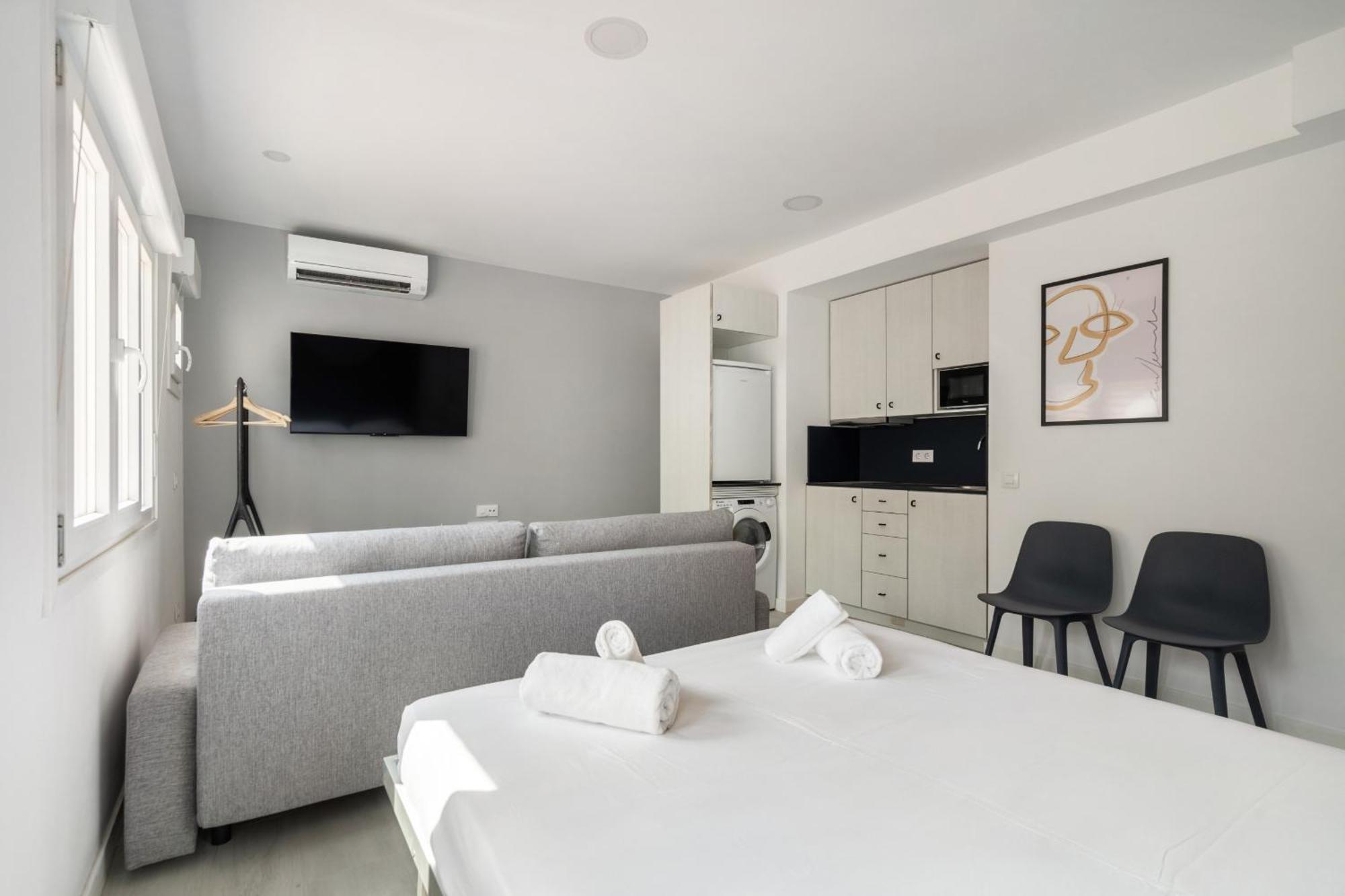 Madrid Riverside Studios Con Parking Incluido Alquiler Temporal Kültér fotó