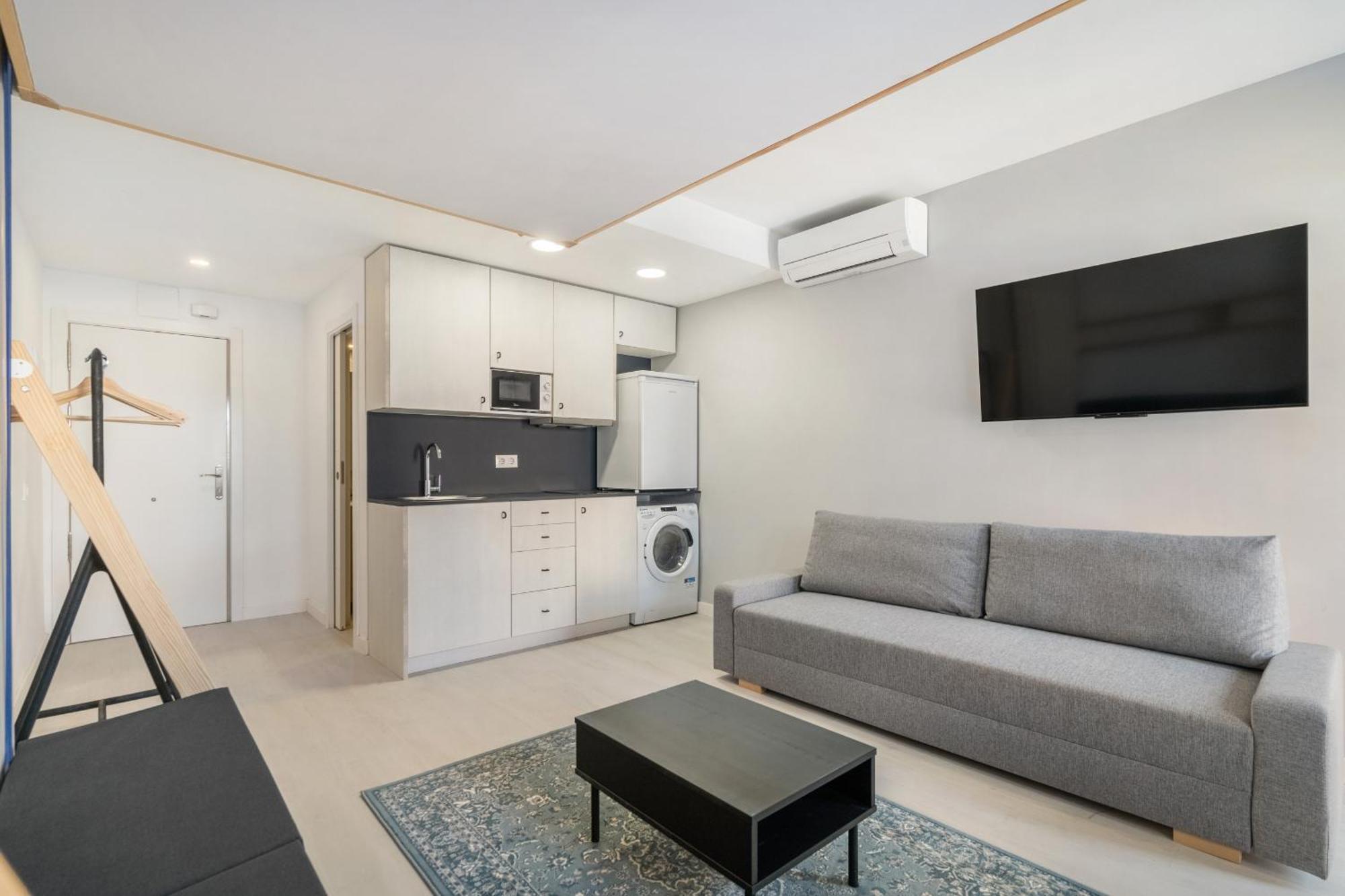 Madrid Riverside Studios Con Parking Incluido Alquiler Temporal Kültér fotó