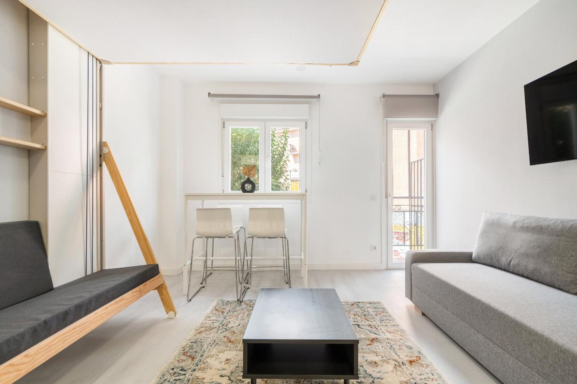 Madrid Riverside Studios Con Parking Incluido Alquiler Temporal Kültér fotó