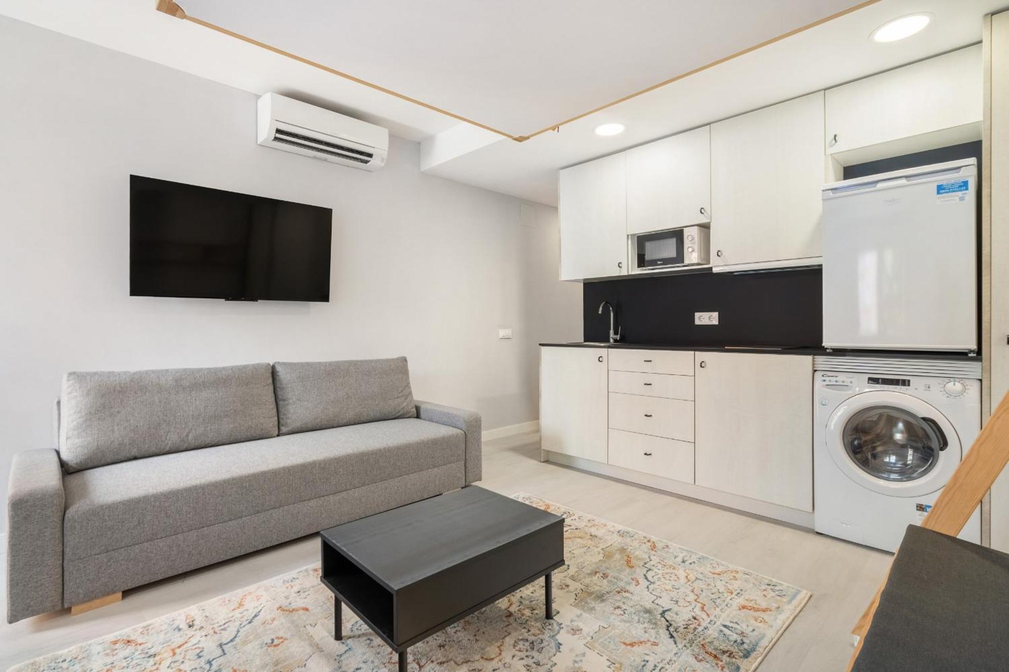 Madrid Riverside Studios Con Parking Incluido Alquiler Temporal Kültér fotó